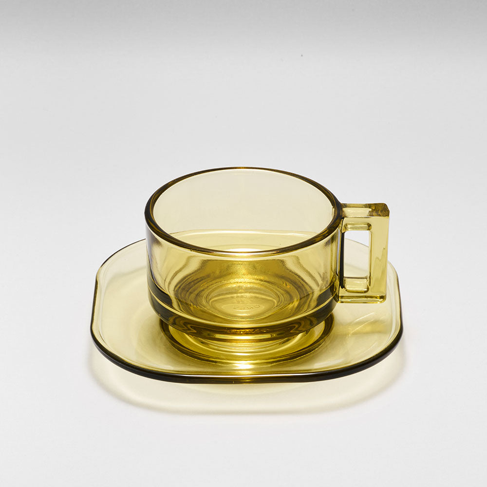 Cup and Saucer / Tan