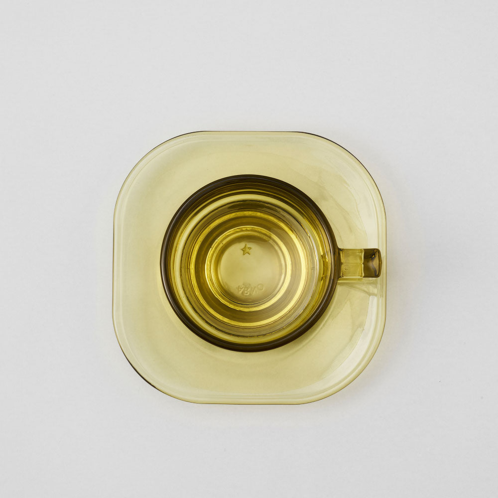 Cup and Saucer / Tan