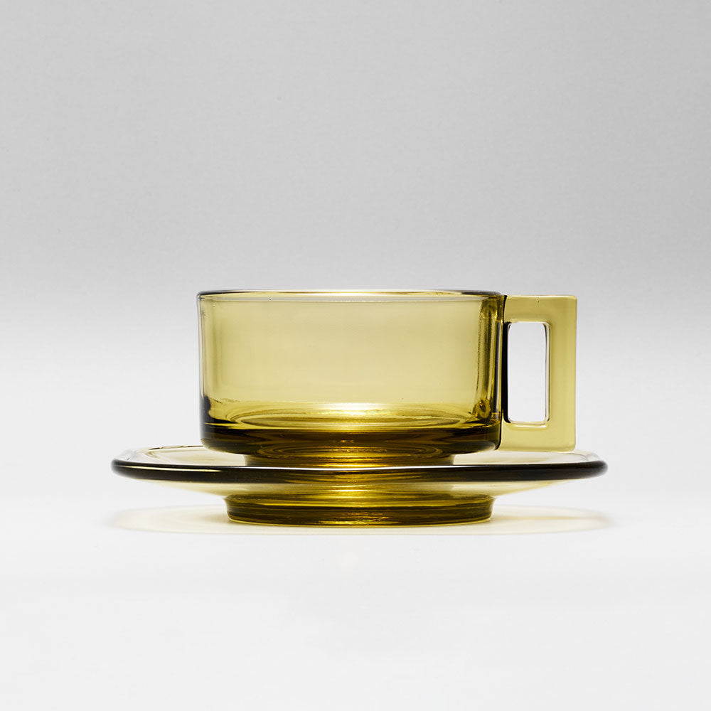 Cup and Saucer / Tan
