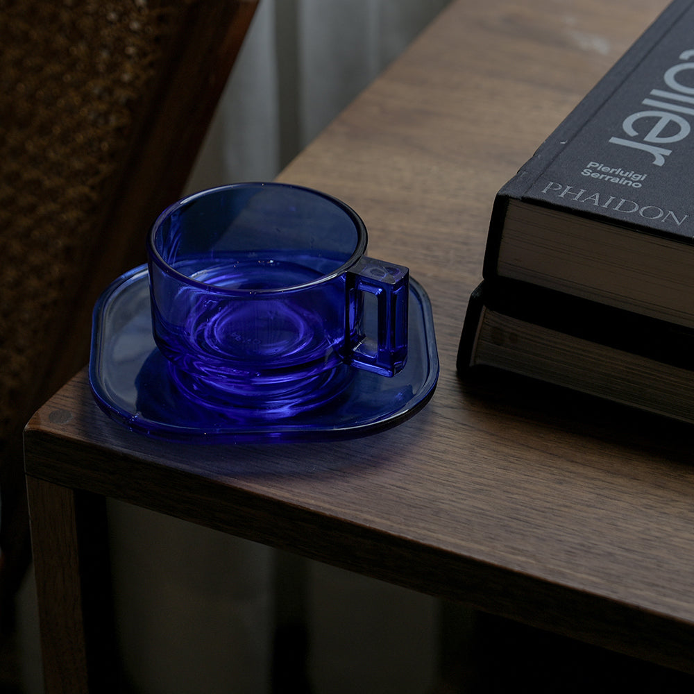 Cup and Saucer / Cobalt