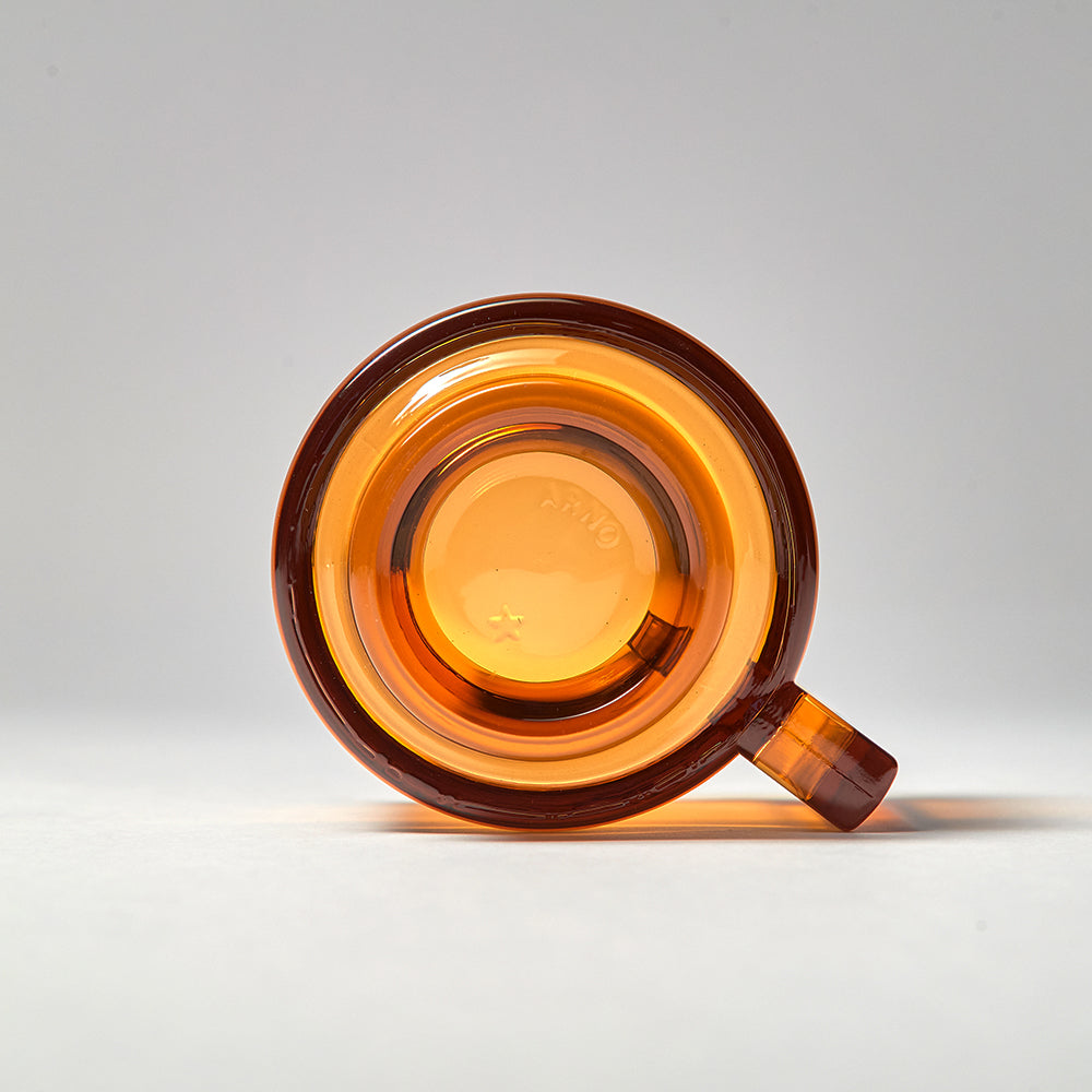 Cup and Saucer / Amber