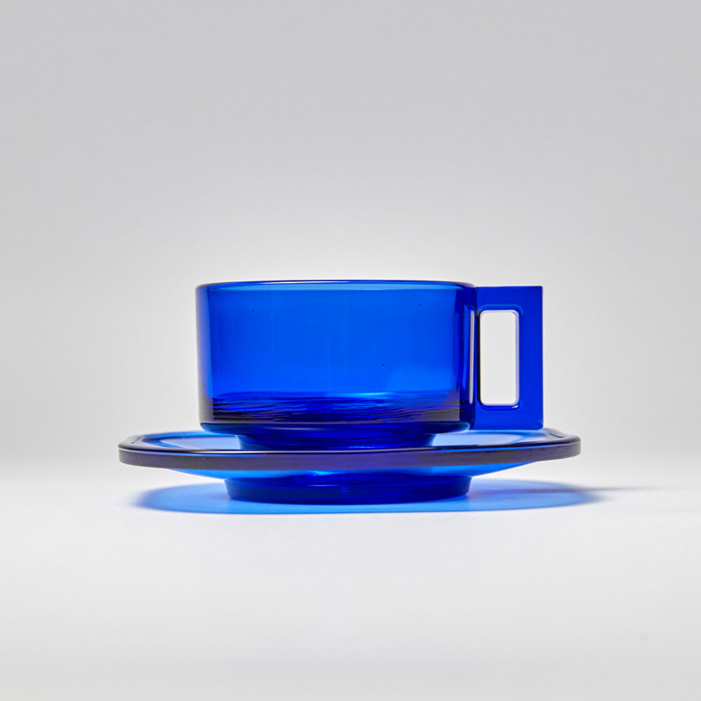 Cup and Saucer / Cobalt