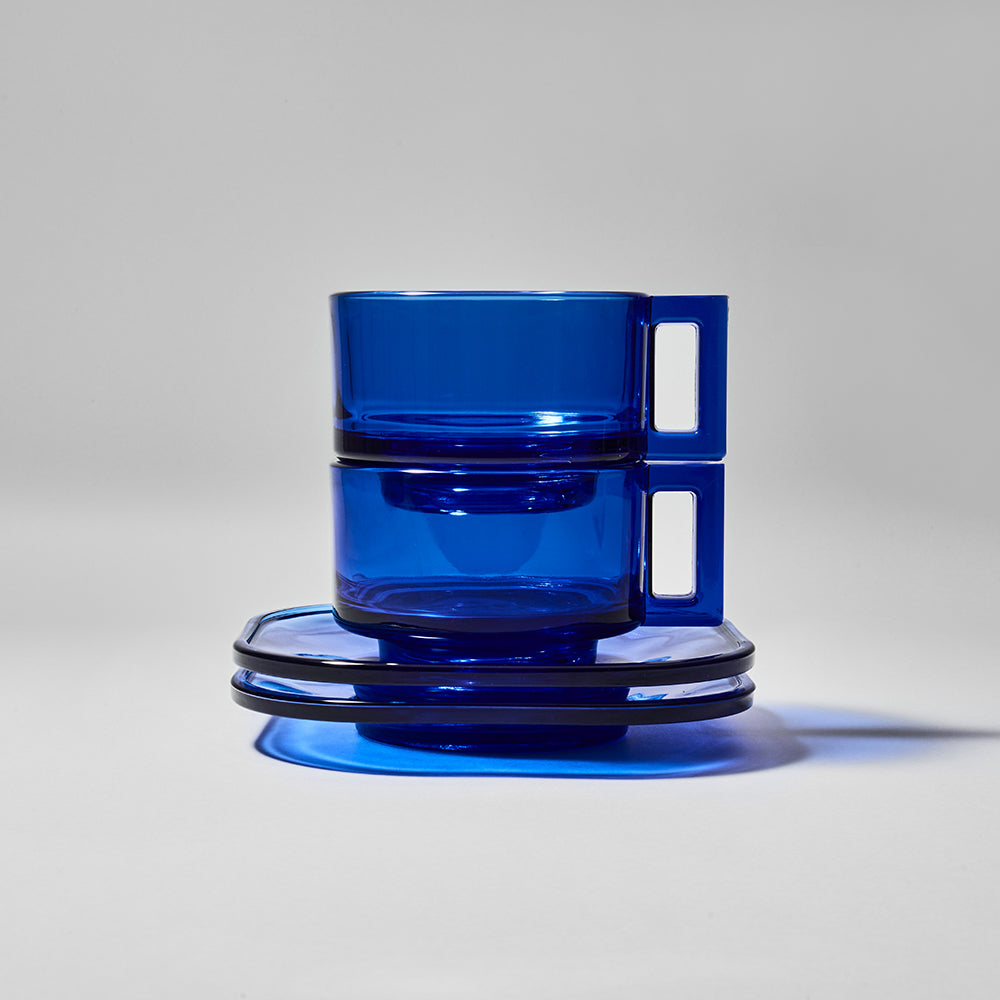 Cup and Saucer / Cobalt
