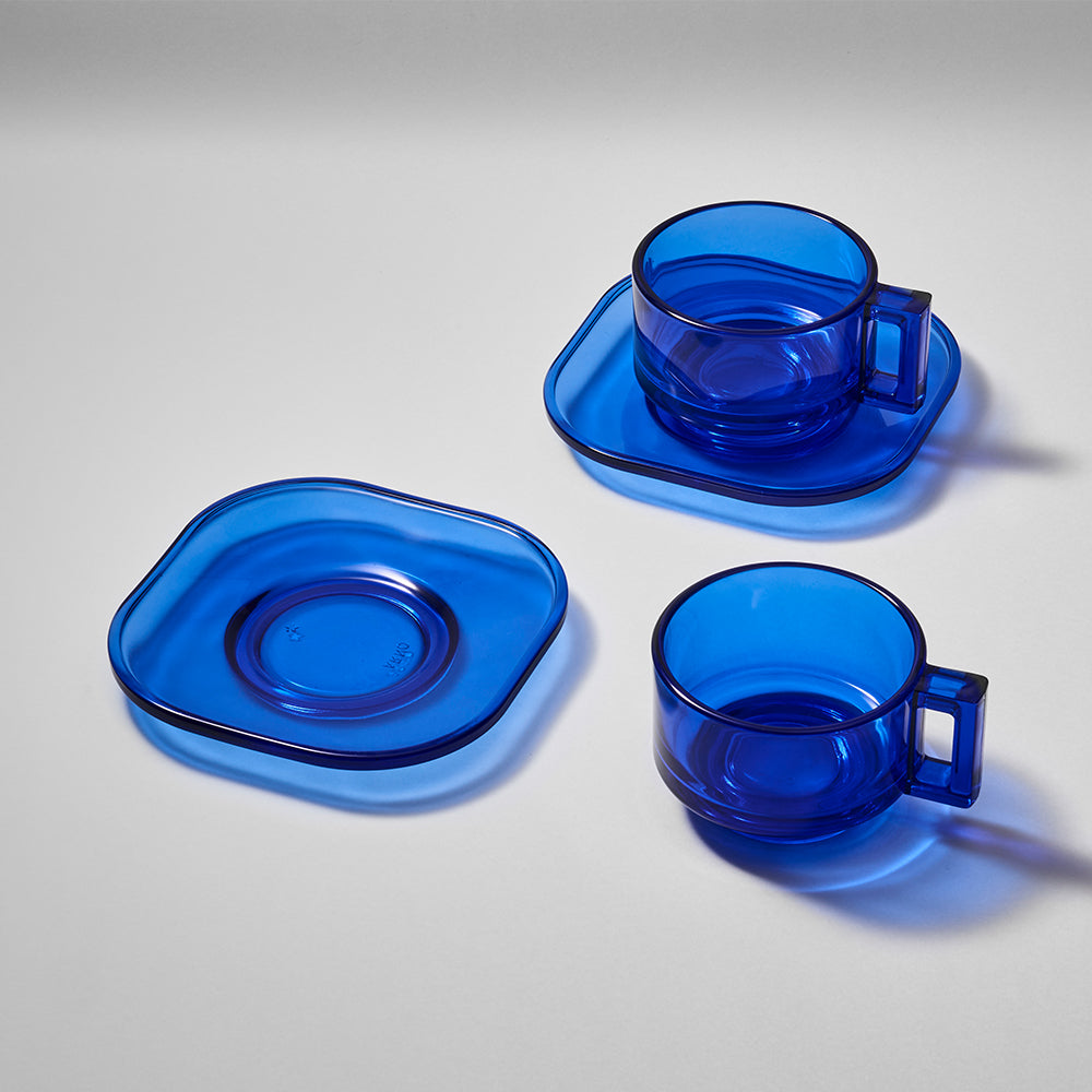 Cup and Saucer / Cobalt