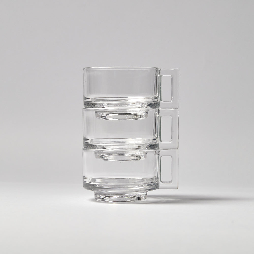 Cup and Saucer/Clear