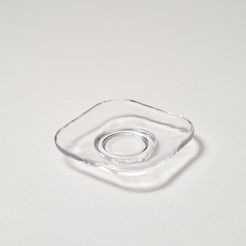 Espreso Cup and Saucer/Clear