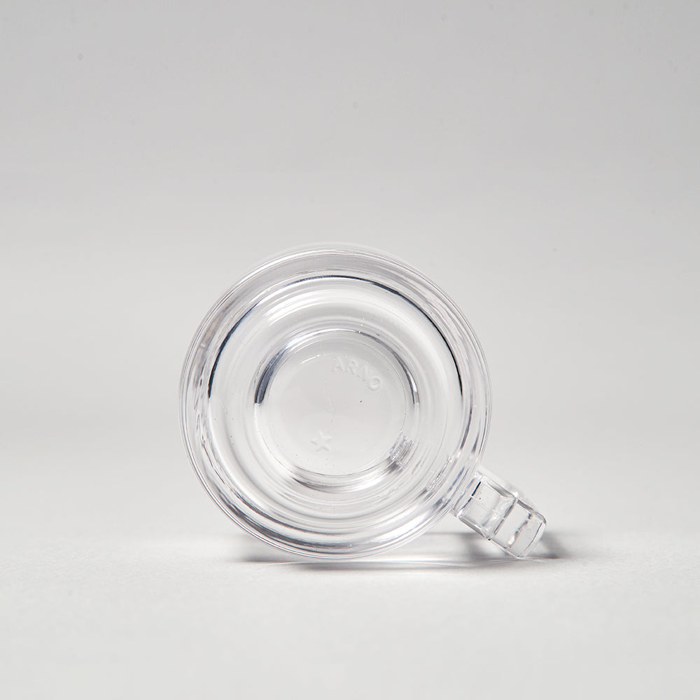 Espreso Cup and Saucer/Clear