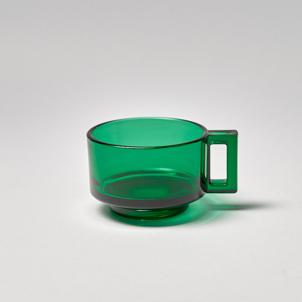 Cup and Saucer / Green