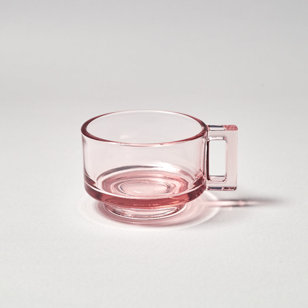 Cup and Saucer / Pink