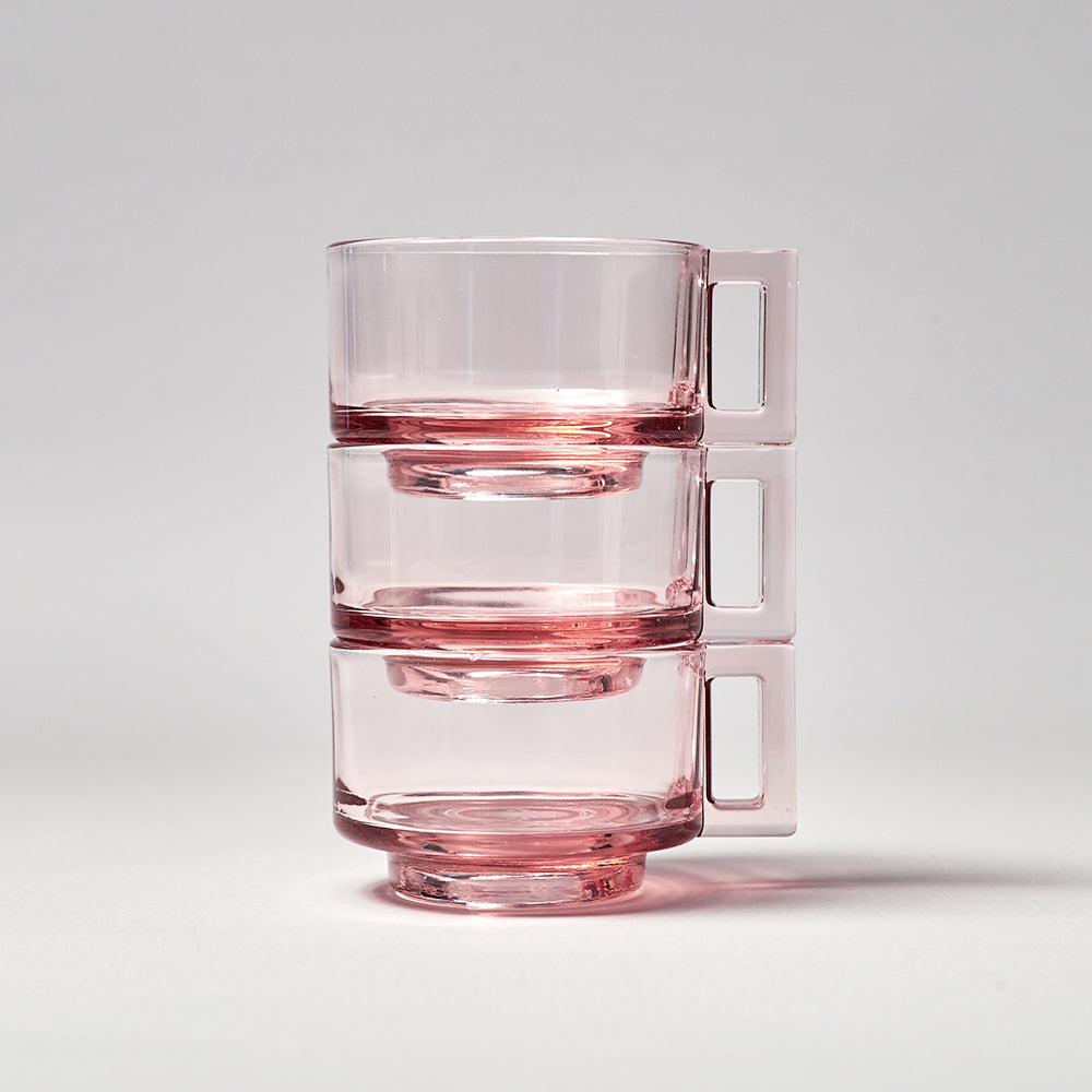 Cup and Saucer / Pink