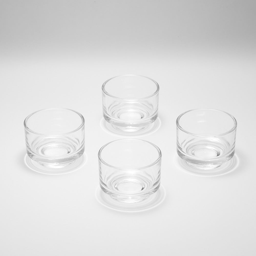 Short Tumbler 4P / Clear